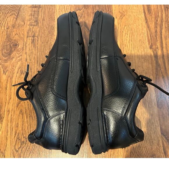 Rockport Men’s Eureka Leather Walking Shoes Black Size 13 Classic Comfort - Picture 6 of 11